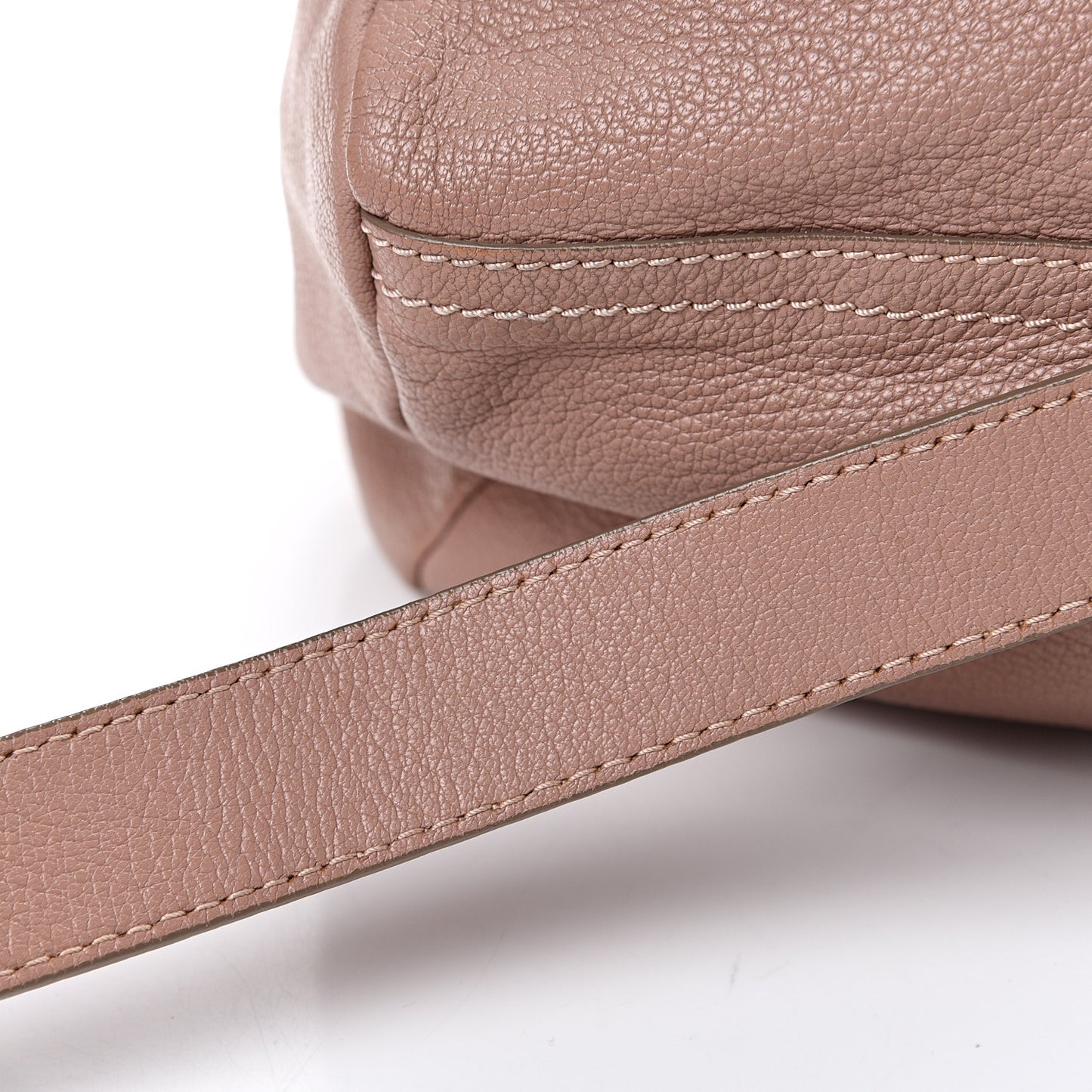 Sugar Goatskin Large Pandora Beige