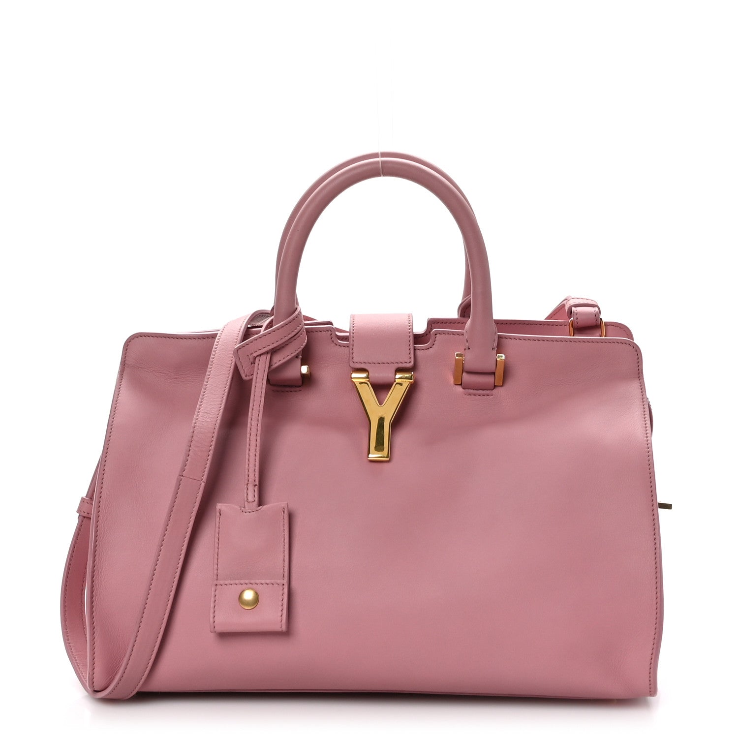 Saint Laurent SAINT LAURENT Calfskin Small Classic Y Cabas Vieux Rose 1 of 11