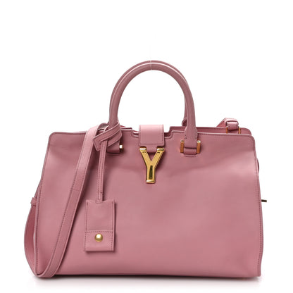 Saint Laurent SAINT LAURENT Calfskin Small Classic Y Cabas Vieux Rose 1 of 11