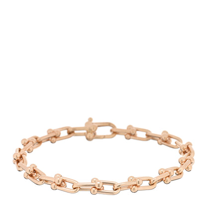 Tiffany 18K Rose Gold Small HardWear Link Bracelet 1 of 4