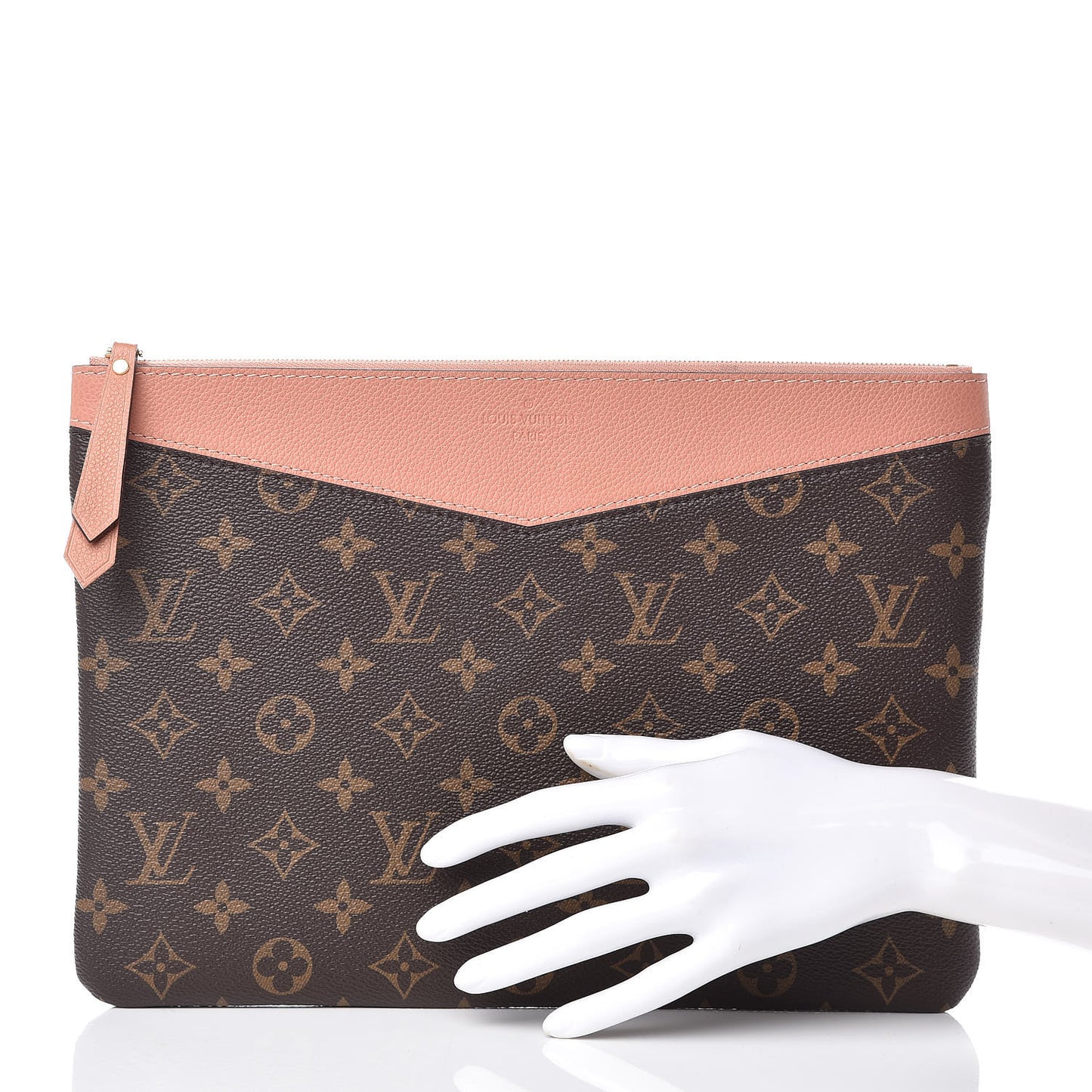 Monogram Daily Pouch Peach
