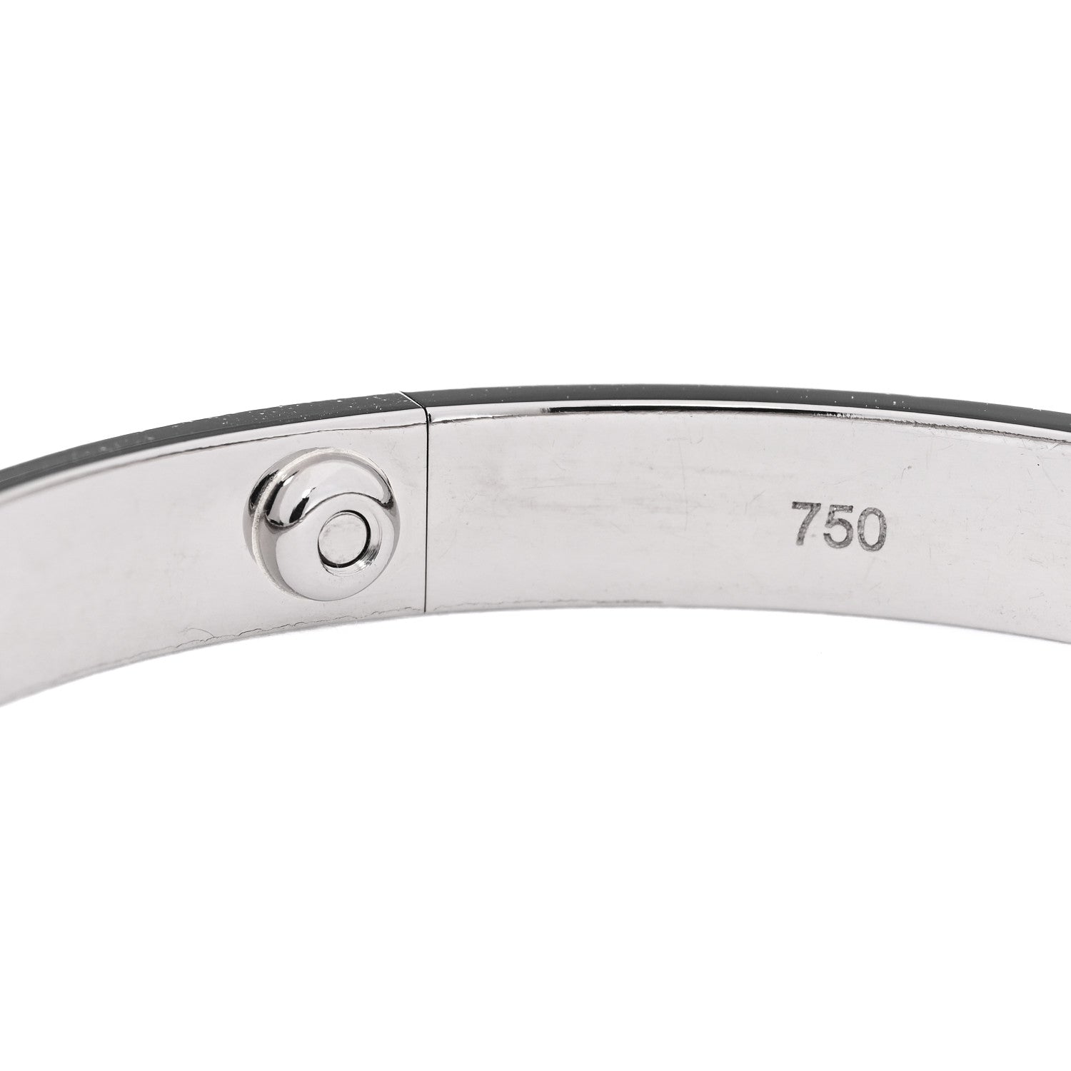 Cartier 18K White Gold LOVE Bracelet 17 4 of 7