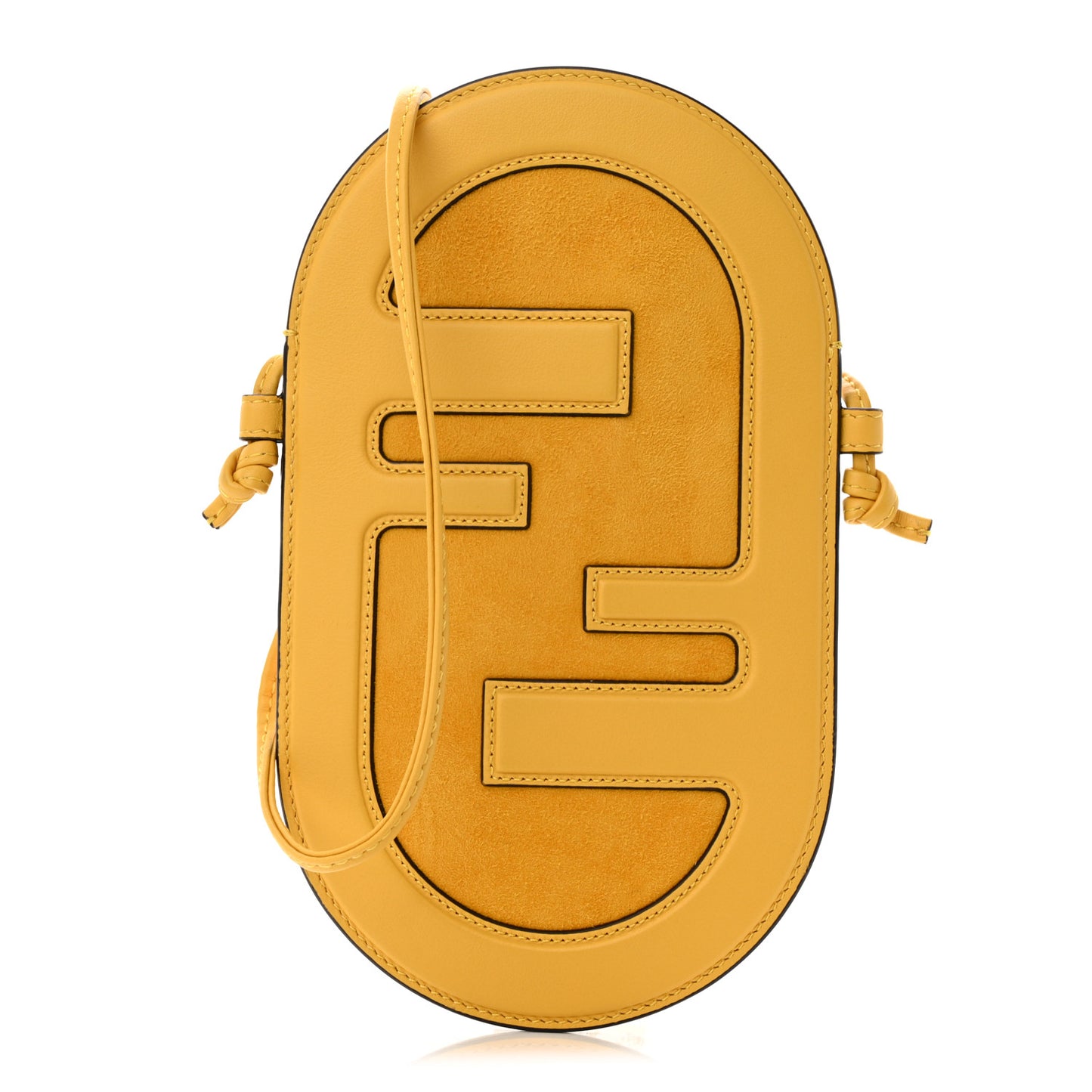 Vitello Grace Camoscio O'Lock 12 Pro Phone Pouch Mimosa