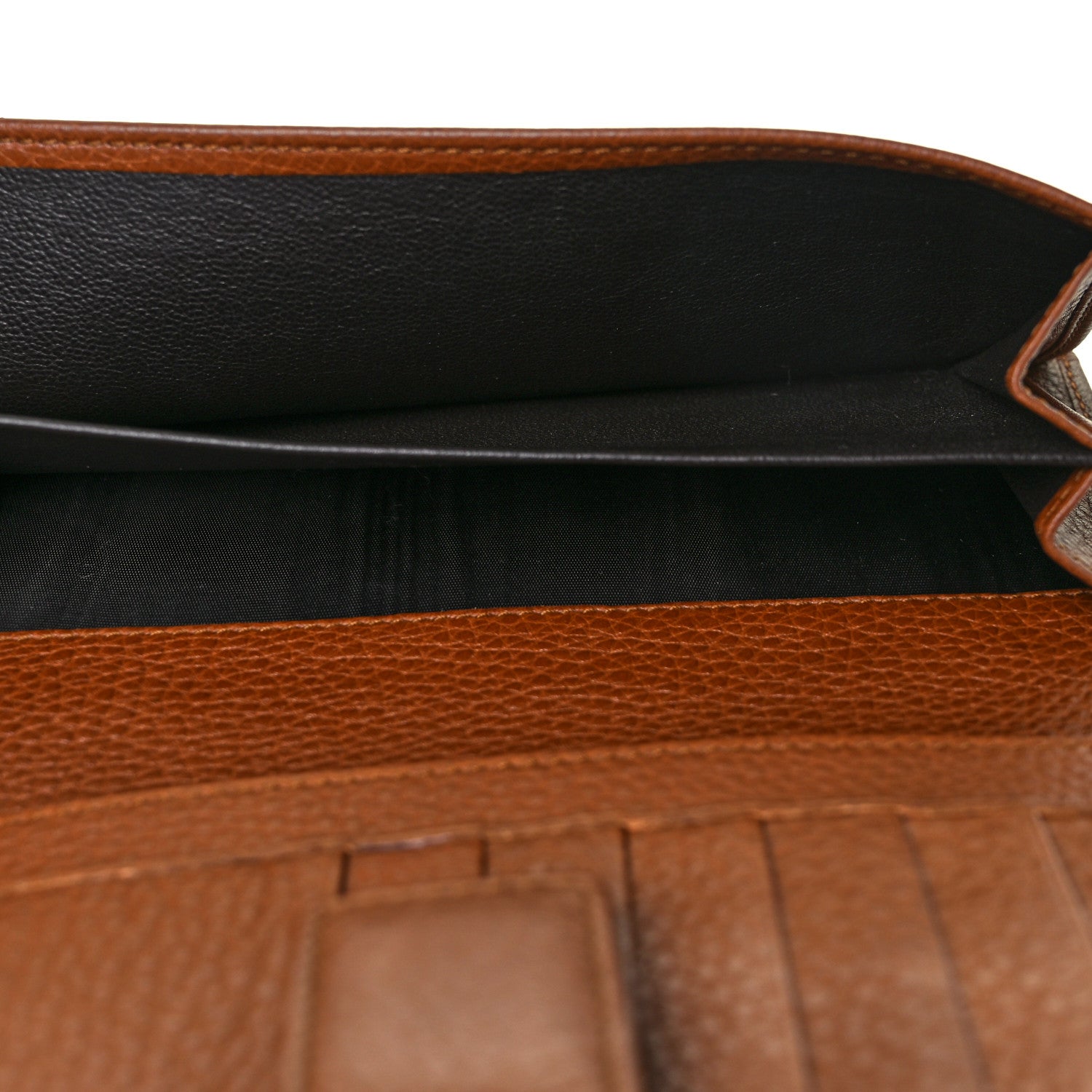 Gucci Cellarius Calfskin Bella Continental Wallet Cuir 11 of 15