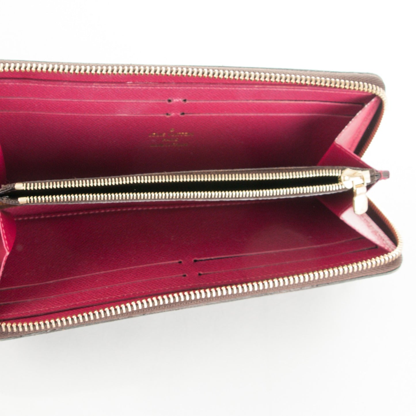 Monogram Clemence Wallet Fuchsia