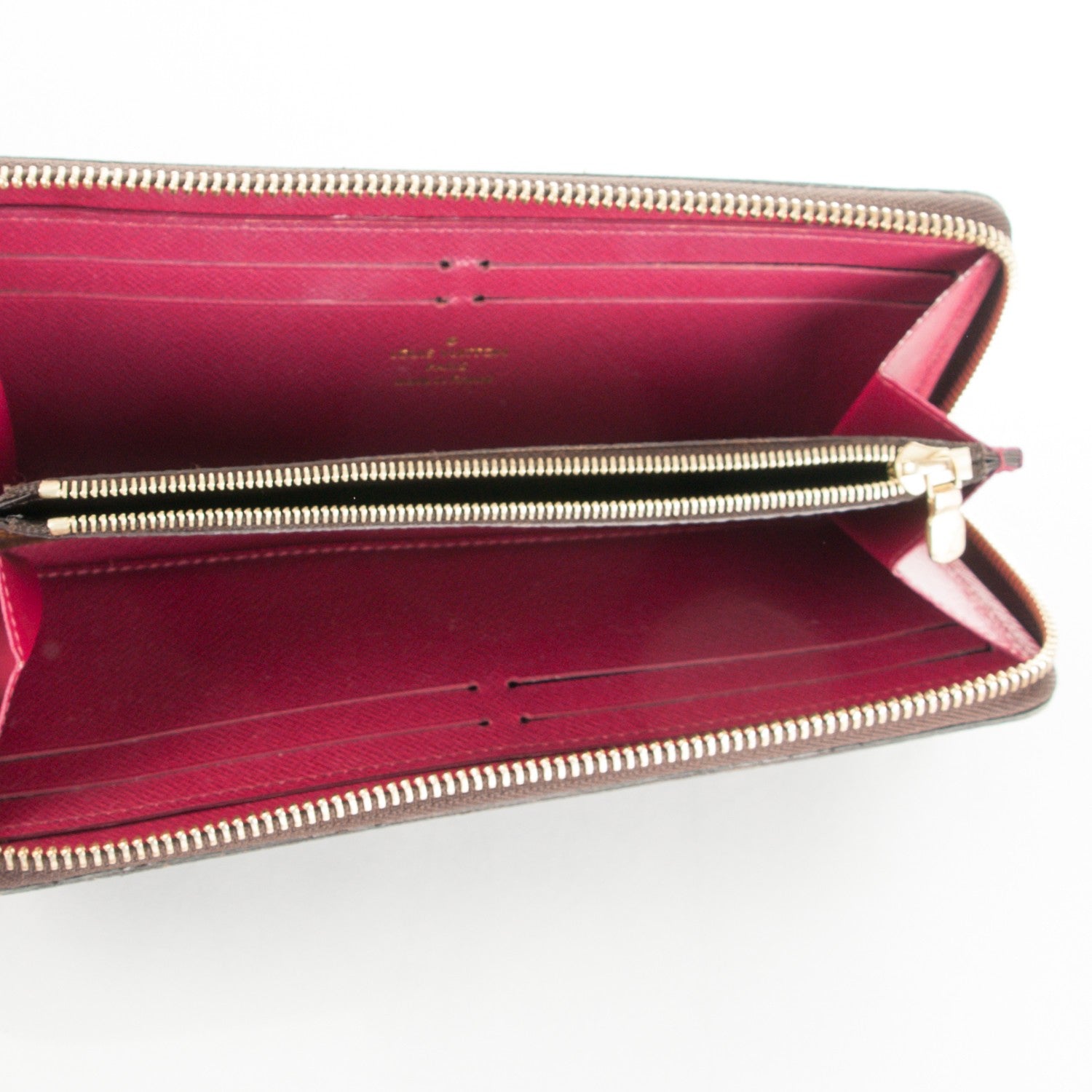 Louis Vuitton Monogram Clemence Wallet Fuchsia 5 of 7