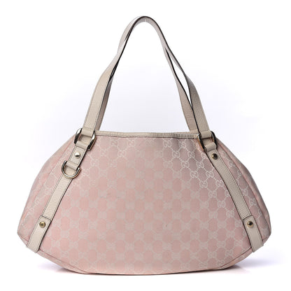 Gucci Monogram Medium Abbey Shoulder Bag Pink 1 of 12