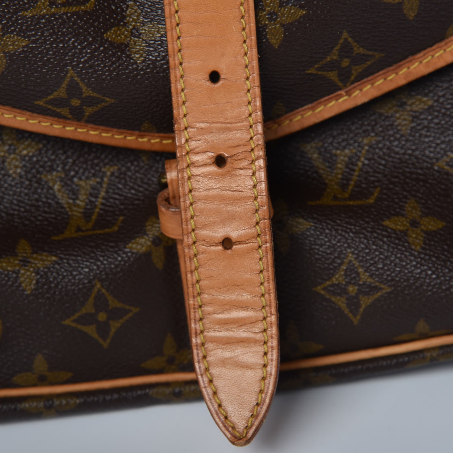 Louis Vuitton Monogram Saumur 35 15 of 18