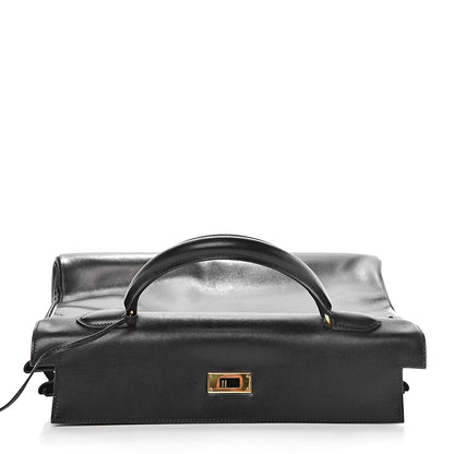 Hermes Box Kelly Retourne 35 Black 25 of 37