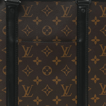 Louis Vuitton Monogram Macassar Weekend Tote PM 7 of 9