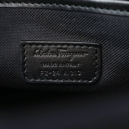 Salvatore Ferragamo Calfskin Backpack Black 13 of 13