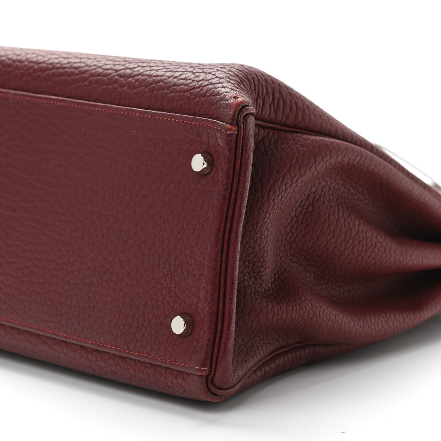 Hermes Fjord Kelly Retourne 40 Rouge H 10 of 31