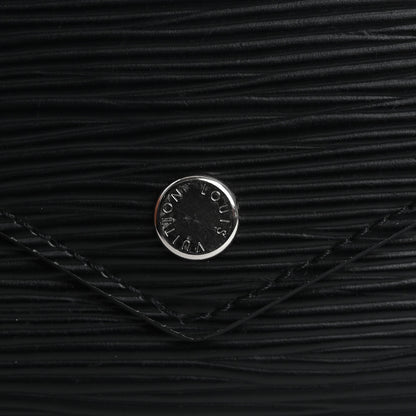 Louis Vuitton Epi Victorine Wallet Black 8 of 9