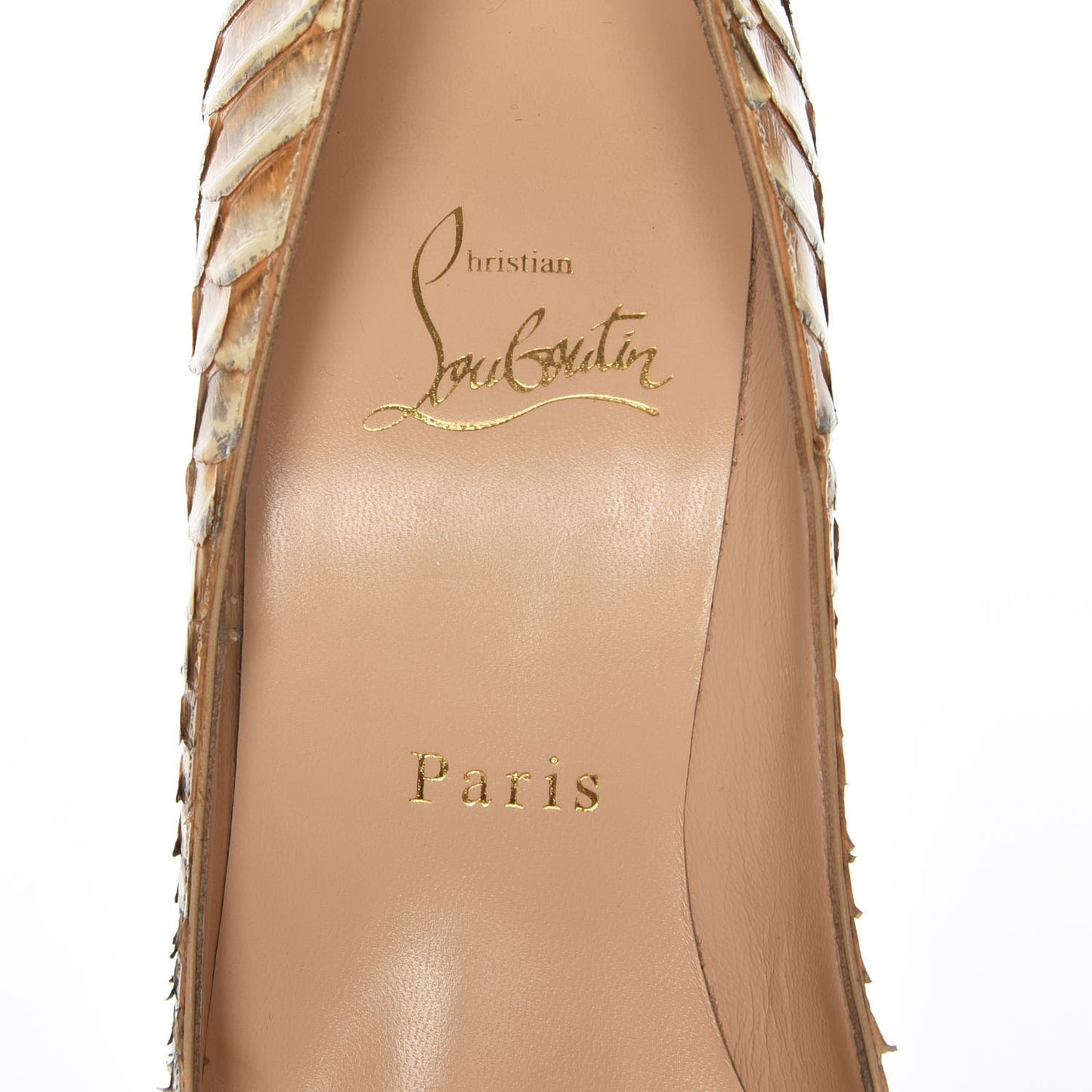 Metallic Python So Kate 120 Pumps 37 Gold
