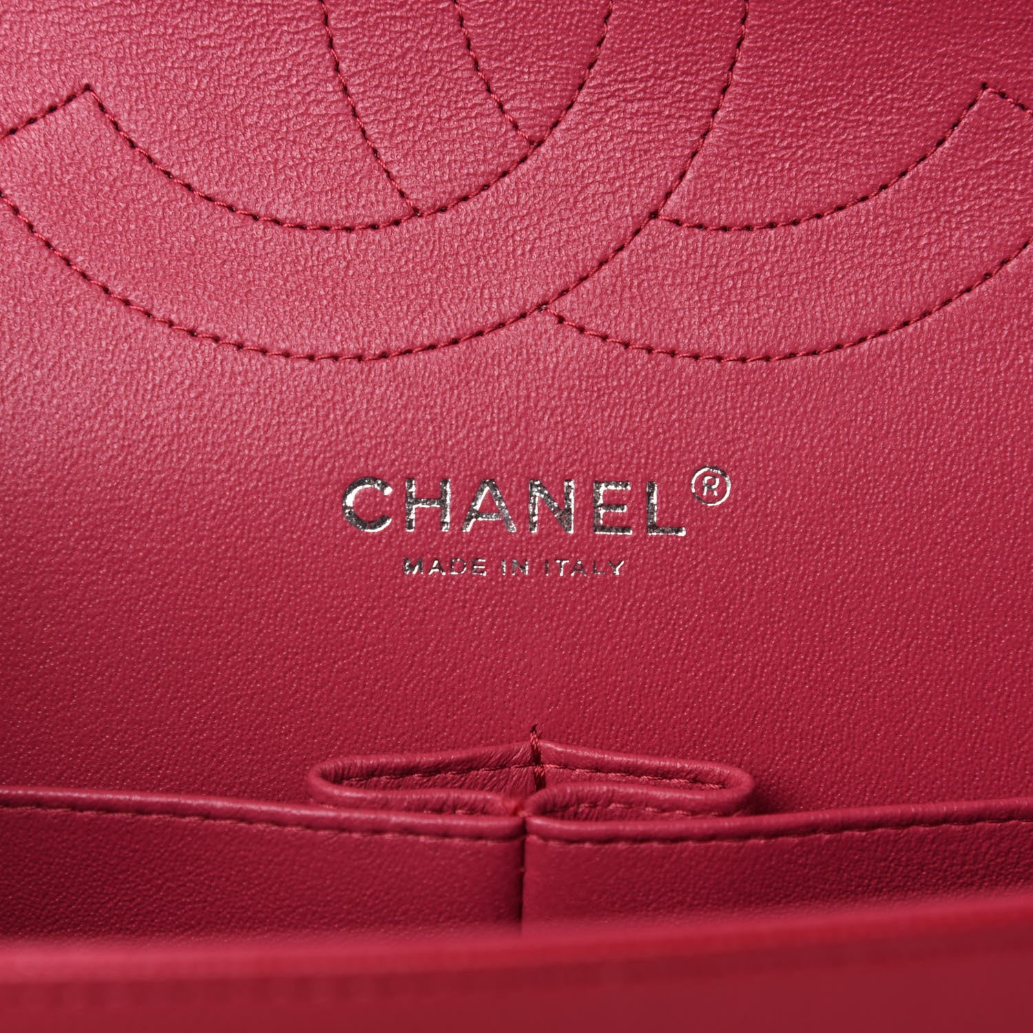 Chanel Caviar Quilted Jumbo Double Flap Red 12 of 15
