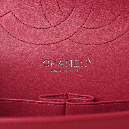 Chanel Caviar Quilted Jumbo Double Flap Red 12 of 15