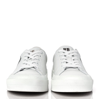 Givenchy Calfskin City Sport Sneakers 40 White Black 2 of 10