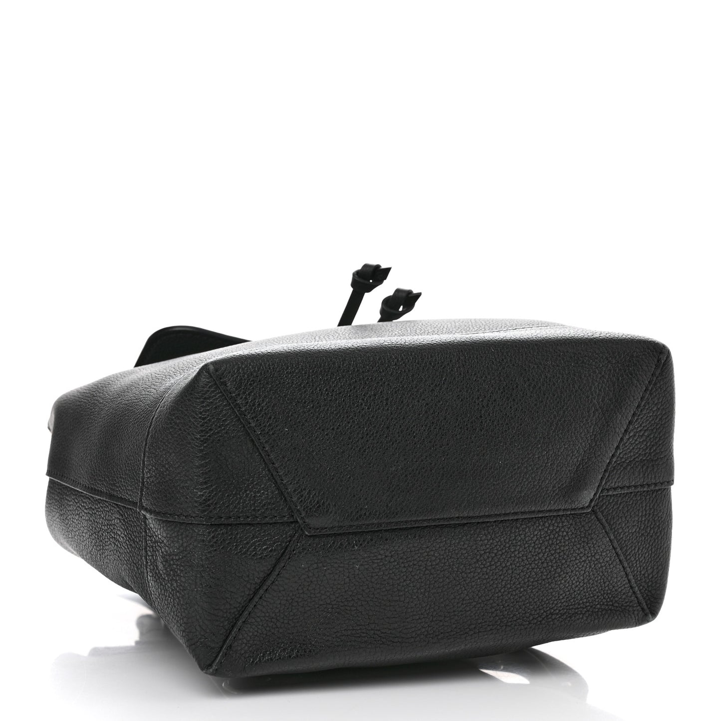 Calfskin Lockme Backpack Black