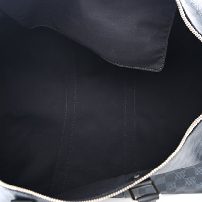 Louis Vuitton Damier Cobalt Keepall Bandouliere 55 4 of 10