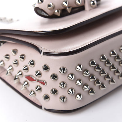 Christian Louboutin Calfskin Spikes Mini Sweety Charity NV Crossbody Bag Ballerina 6 of 9