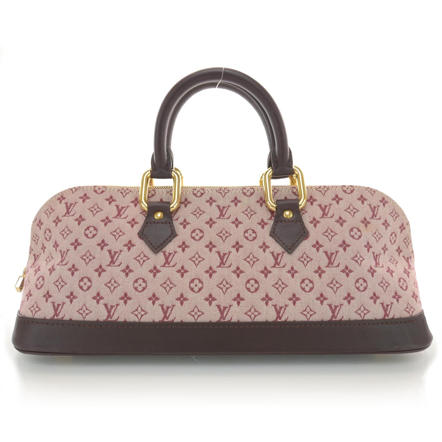 Mini Monogram Alma Long Cherry