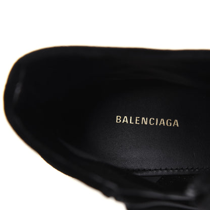 Balenciaga Velvet BB Pointy Toe Ankle Booties 38 Black Vintage 7 of 14