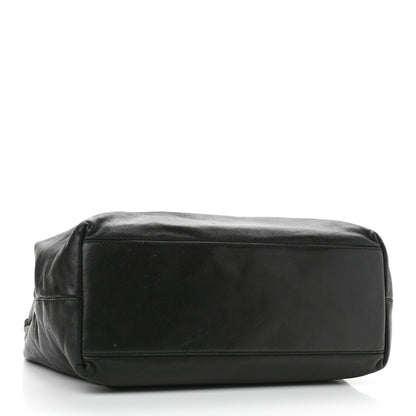 Prada Soft Calfskin Top Handle Tote Black 4 of 13
