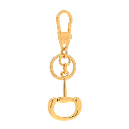 Gucci Metal Horsebit 1955 Key Chain Gold 1 of 4