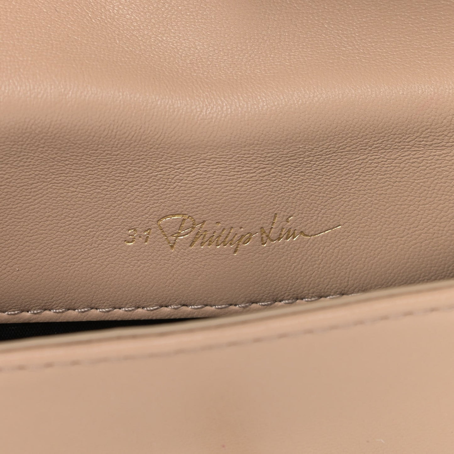 Smooth Calfskin Alix Minaudiere Clutch Fawn