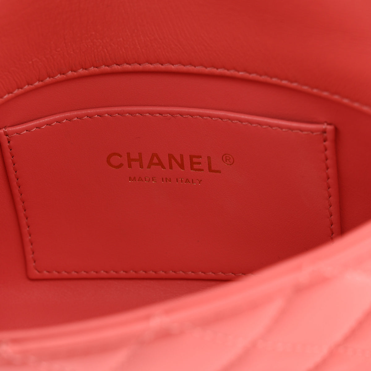Chanel Lambskin Quilted Mini Quilted Handle Crush Flap  Pink 6 of 11