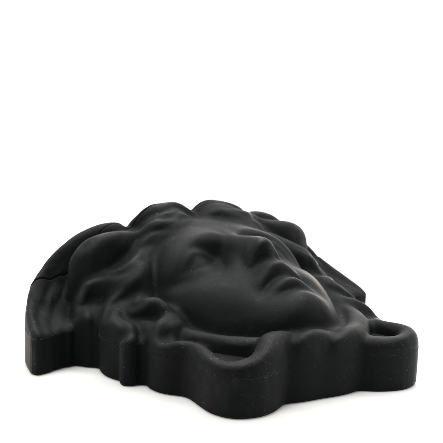 Silicone Medusa Head Crossbody Bag Black