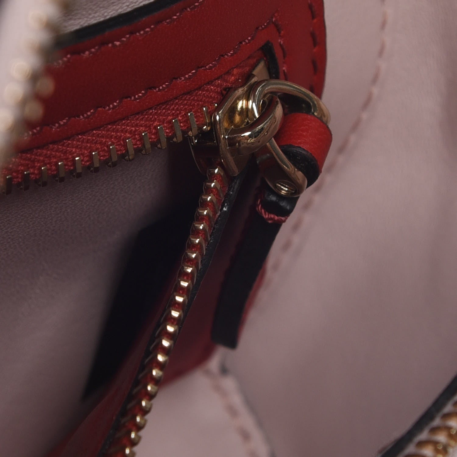 Valentino Garavani Lambskin Rockstud Spike Belt Bag 85 Water Rose 7 of 7