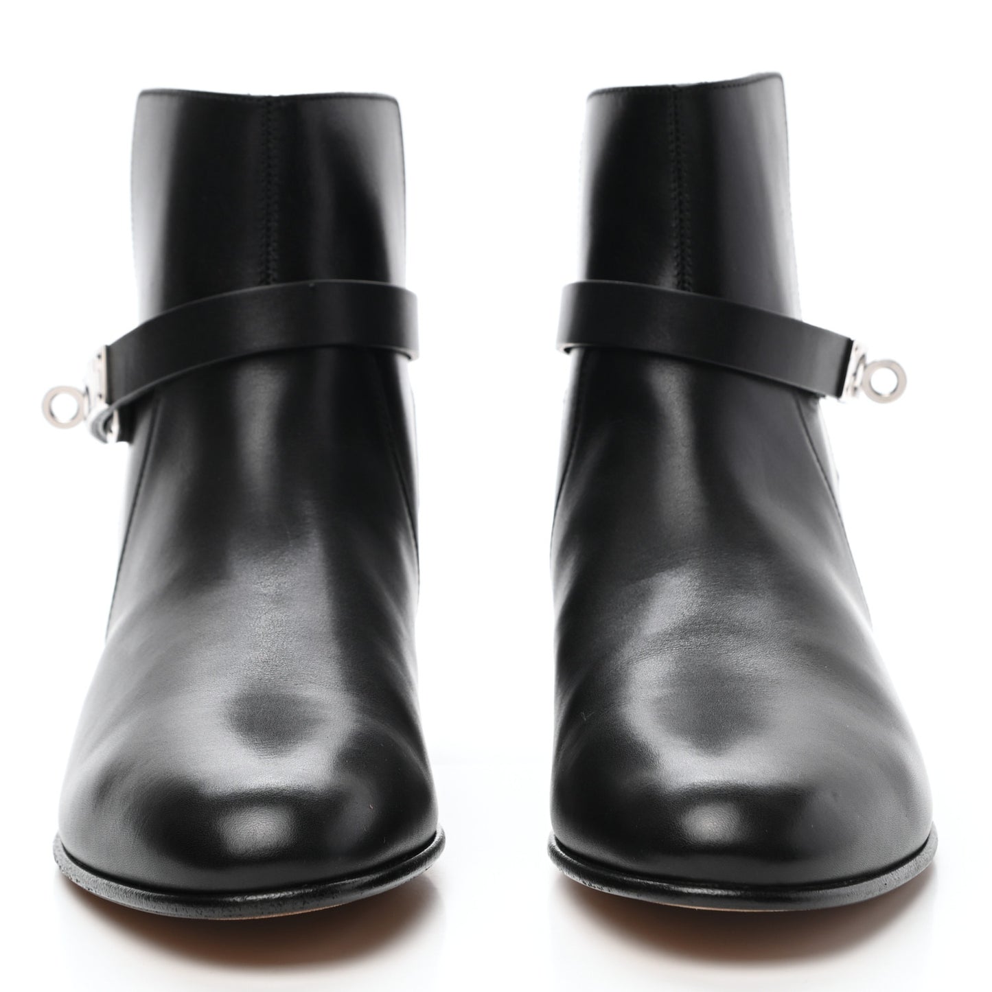 Calfskin Neo Low Boots 38 Black