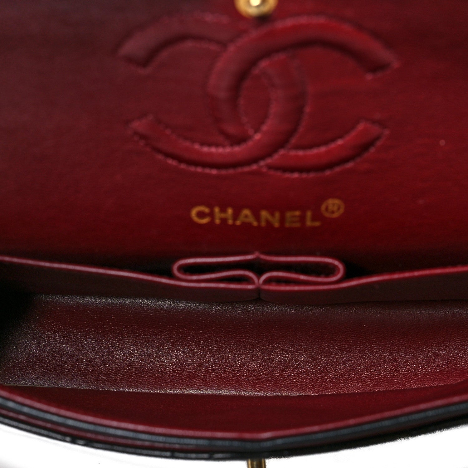 Chanel Lambskin Quilted Small Double Flap Black 5 of 14