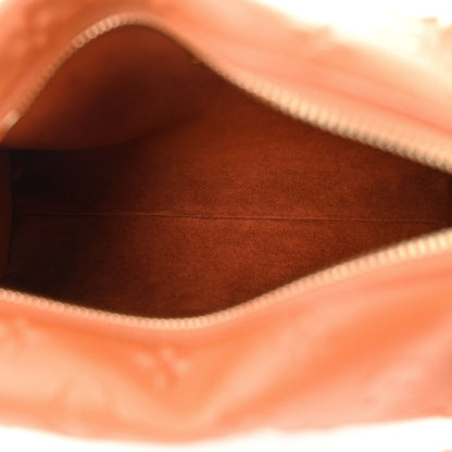 Louis Vuitton Calfskin Debossed Monogram Side Trunk Tan 5 of 9