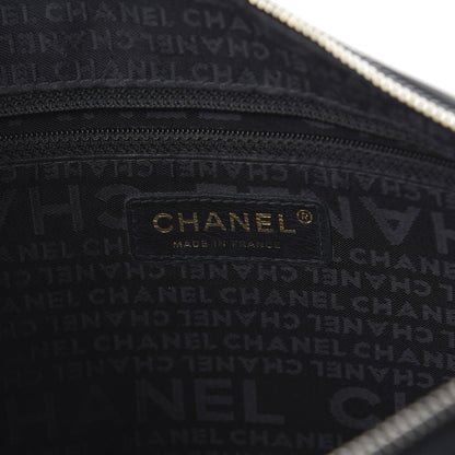 Chanel Quilted Medium Chocolate Bar Shoulder Bag Black 7 of 10