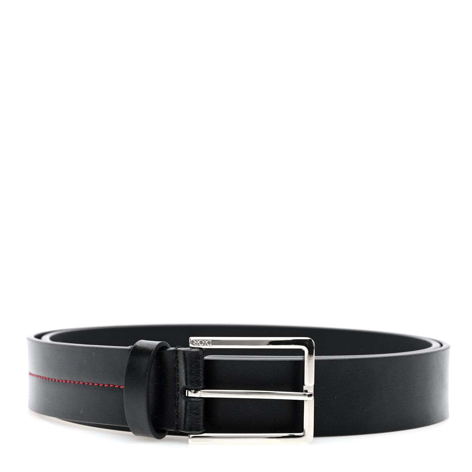 Christian Dior Calfskin Dior Homme 30mm Belt 95 38 Black 1 of 5