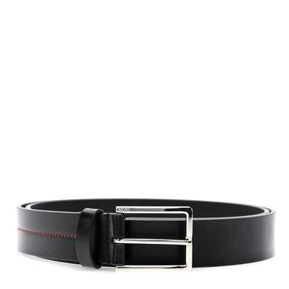 Christian Dior Calfskin Dior Homme 30mm Belt 95 38 Black 1 of 5