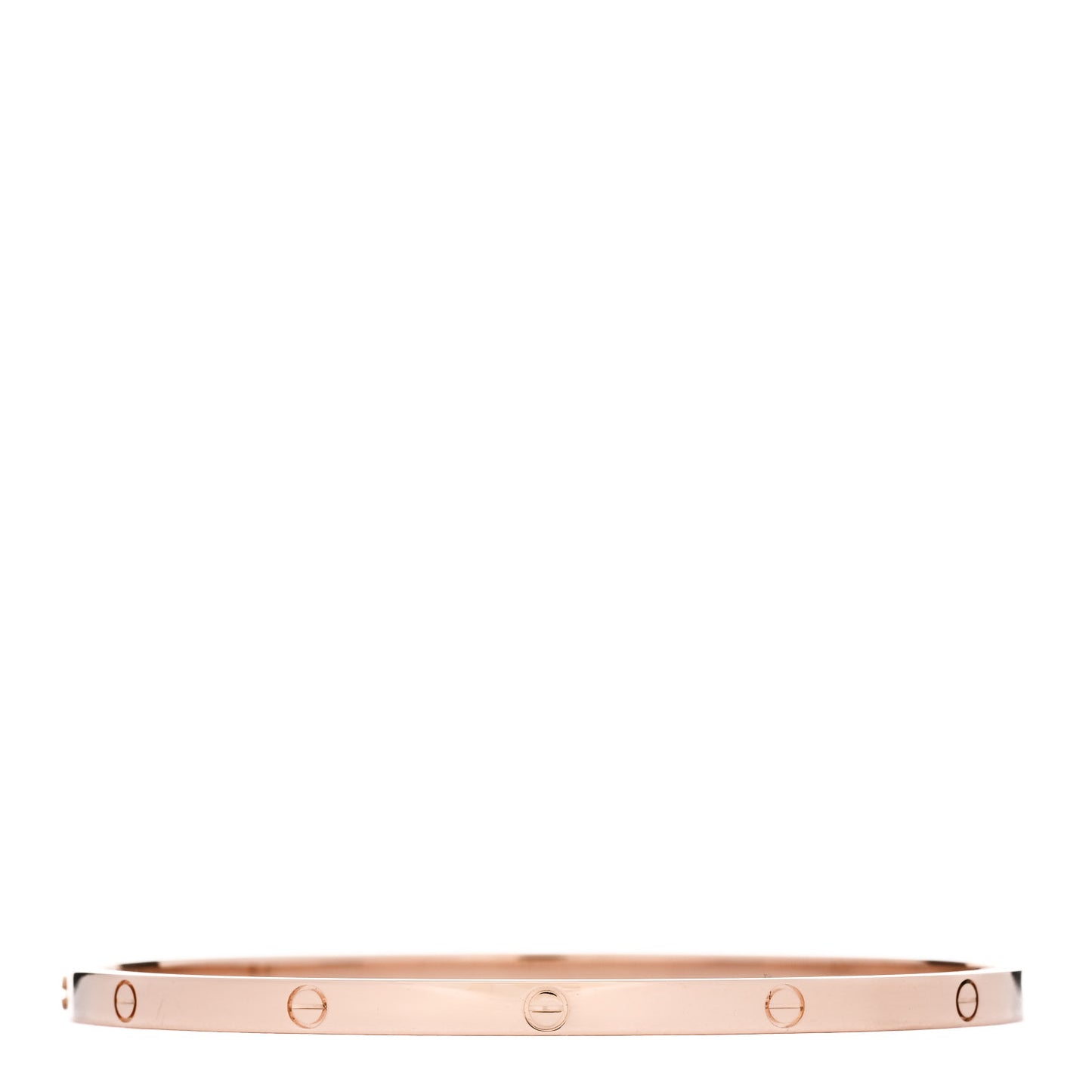 18K Pink Gold Small LOVE Bracelet 19