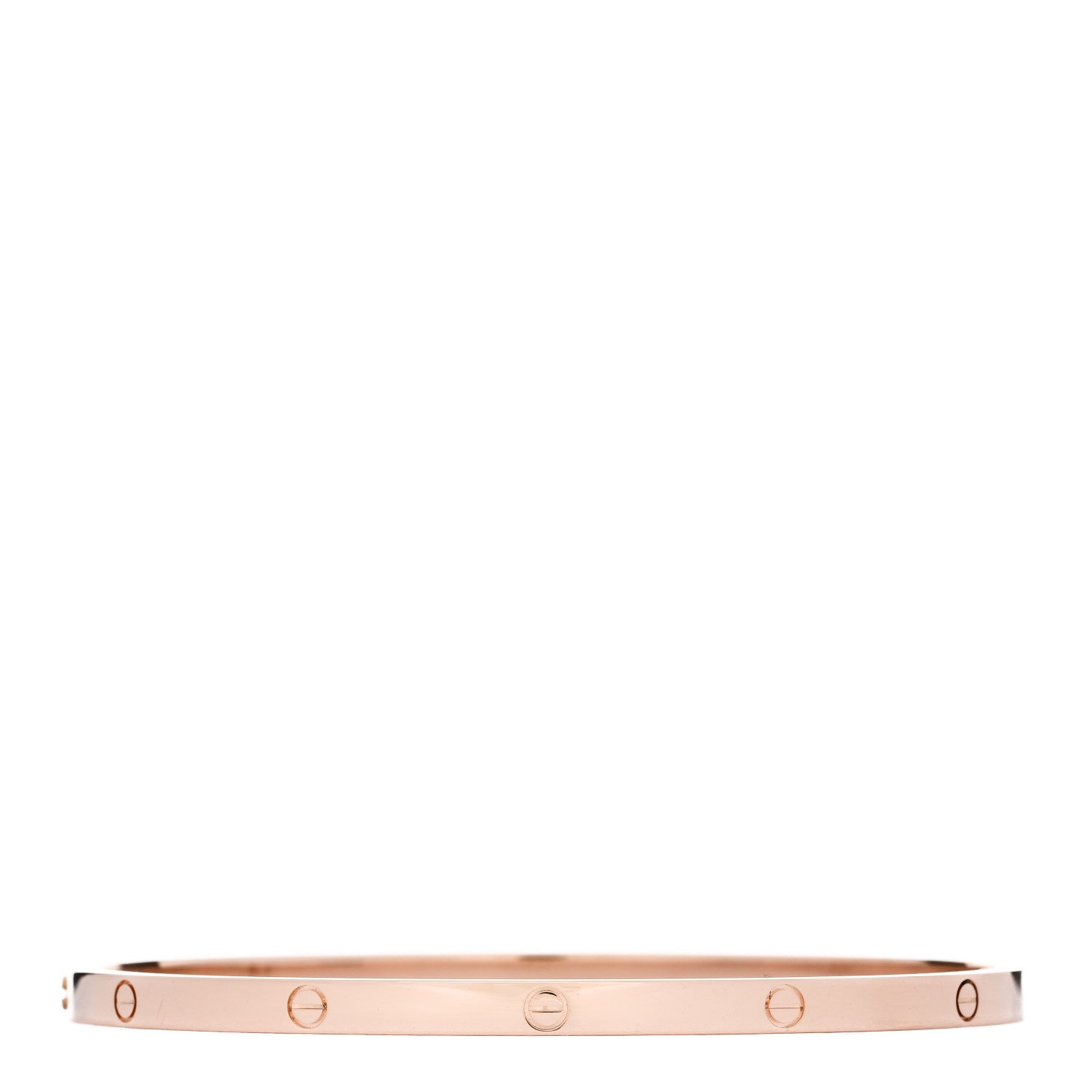 Cartier 18K Pink Gold Small LOVE Bracelet 19 2 of 7