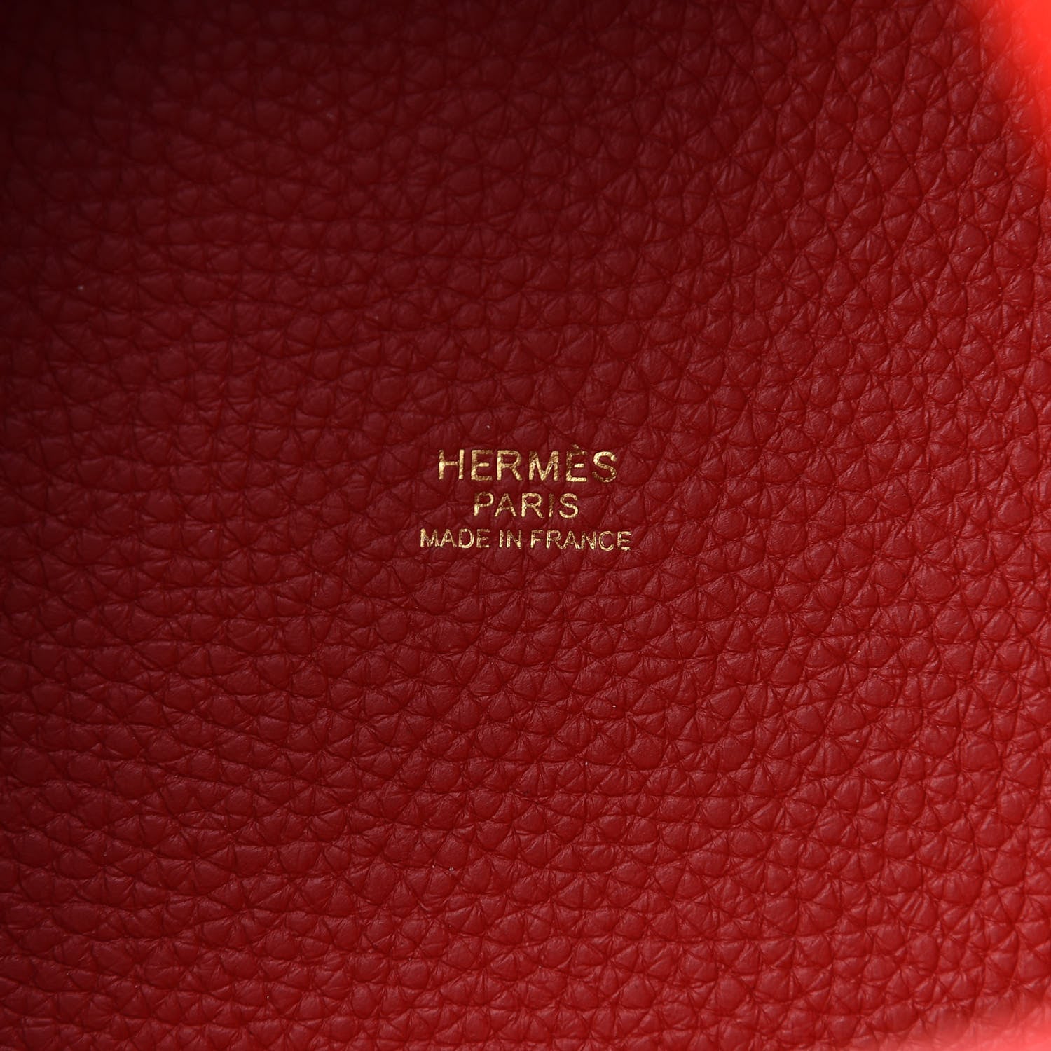 Hermes Taurillon Clemence Picotin Lock 18 PM Rouge Casaque 5 of 8