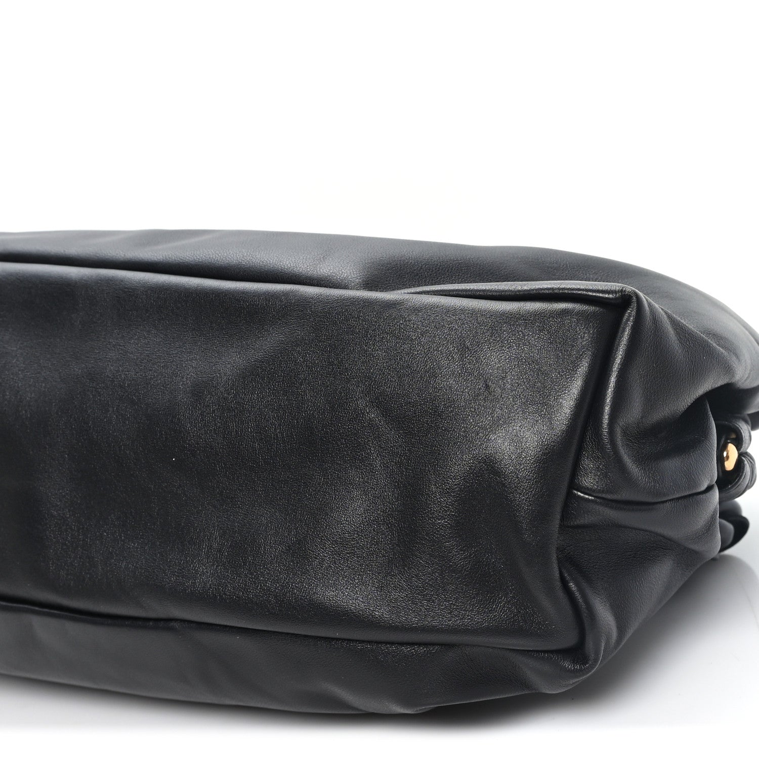 Mansur Gavriel Lambskin Cloud Clutch Black Flamma 9 of 9