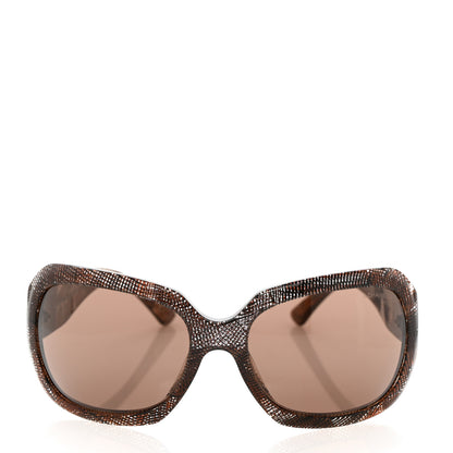 Chanel Acetate CC Lace Effect Sunglasses 5146 Brown 2 of 7