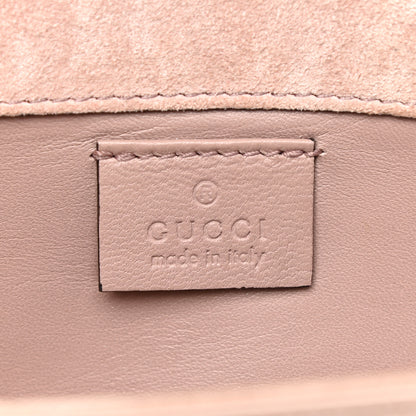 Gucci Patent Microguccissima Small Broadway Clutch Dark Cipria 6 of 13
