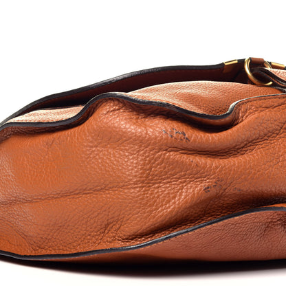 Chloe Calfskin Large Marcie Hobo Tan 8 of 9