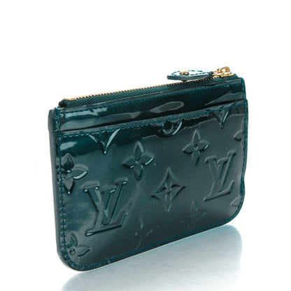 Louis Vuitton Vernis Key Pouch Blue Nuit 3 of 7