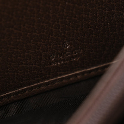 Gucci GG Supreme Monogram Web Ophidia Continental Wallet Brown 6 of 8