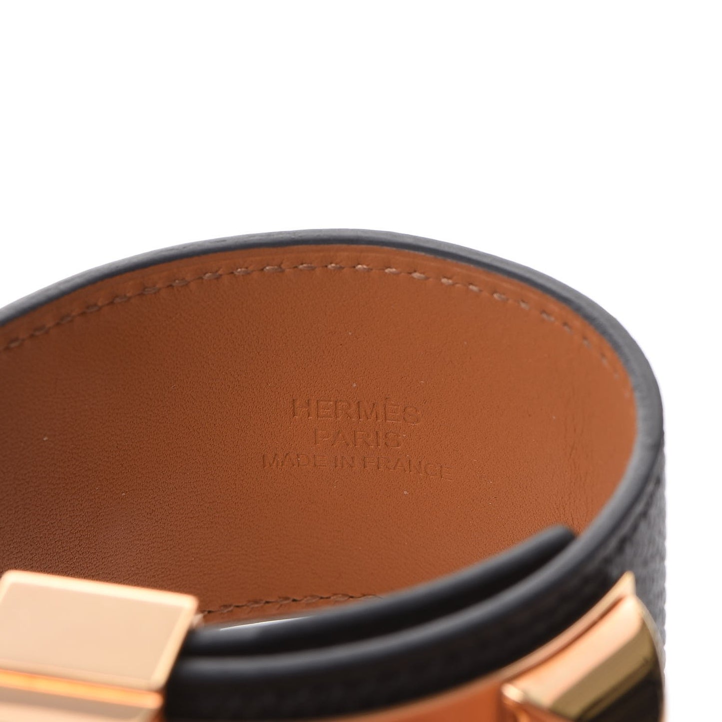 Epsom Collier de Chien CDC Bracelet S Black