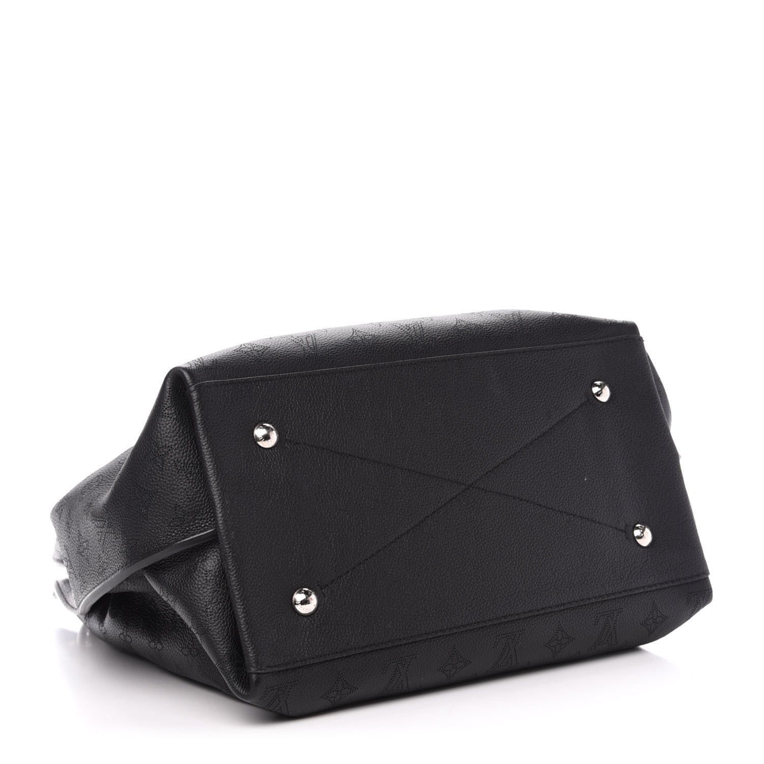Louis Vuitton Mahina Carmel Hobo Black 4 of 9