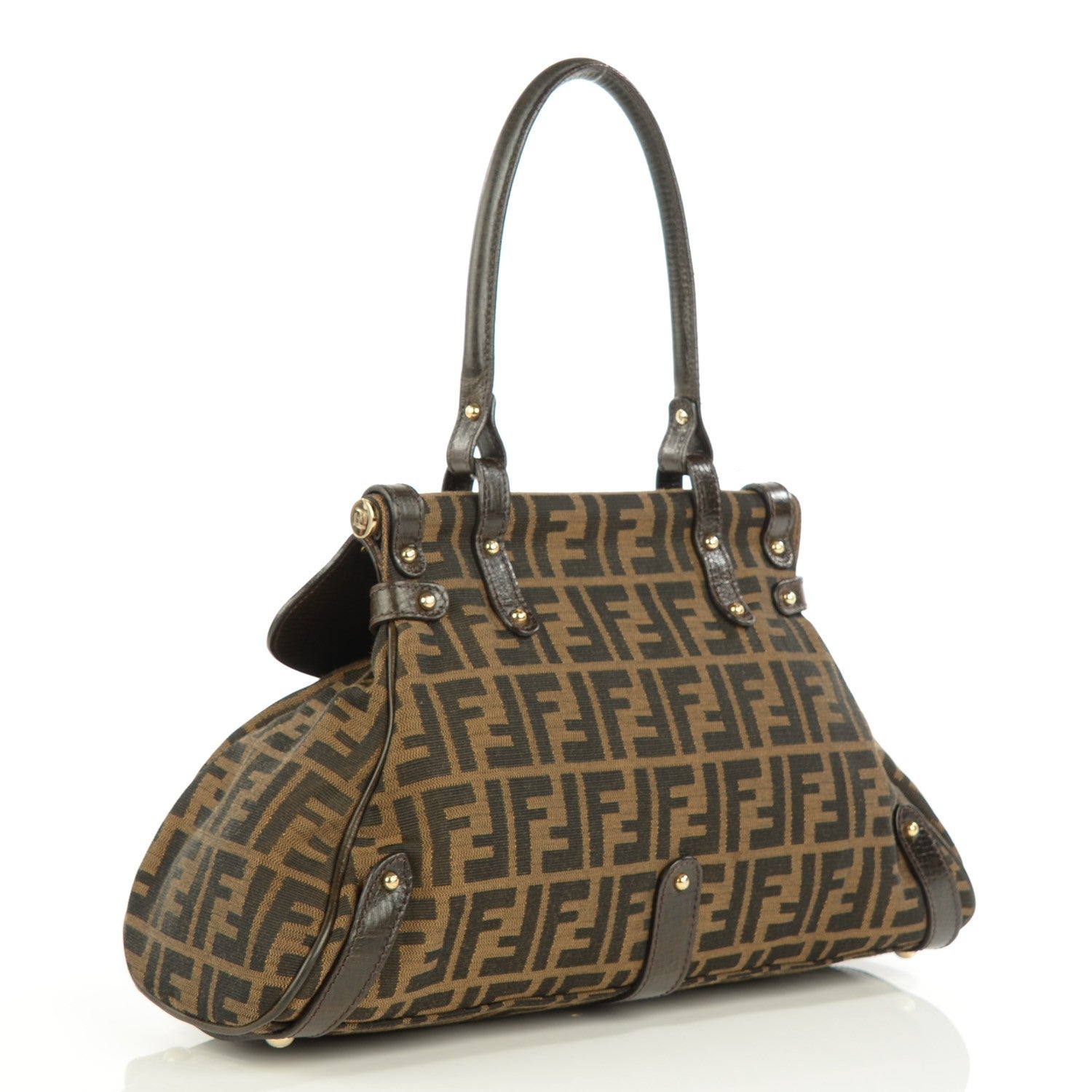 Fendi Zucca Medium Magic Bag Tobacco 3 of 8